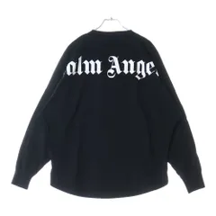 palm angels ロングTシャツ　パームエンジェルス Palm Angels (パームエンジェルス) ロゴプリント クルーネック