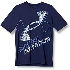アンダーアーマー(UNDER ARMOUR) Tシャツ UAテック 半袖Tシャツ 特大ロゴ メンズ 1378362 ミッドナイトネイビー Sサイズ