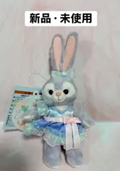 ダッフィー＆フレンズ　20周年　カラフルハピネス　ステラルー ぬいぐるみバッジ