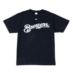 MAJESTIC社 ブリュワーズ 青木宣親選手 キッズTシャツ