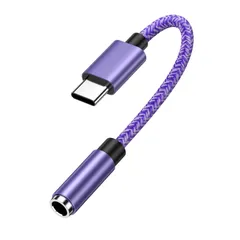 【在庫処分】3.5mm Type-C 3極 USB 4極 HiFi音質 オーディオ 変換 変換 アダプター 18cm DAC搭載 イヤホンジャック アダプタ 変換 イヤホン 通話/音楽/音量調節/マイク/コントロール機能 ヘッドホン タイプc iPhone15