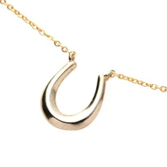 【ゴールド×ワンサイズ】[Cream dot. クリームドット公式] ネックレス レディース 金属アレルギー ニッケルフリー ショート チェーン ホースシュー 馬蹄 上品 エレガント シンプル きれいめ