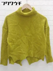 ◇ CITY シティ タートルネック 長袖 ニット セーター サイズ0 マスタード系 レディース 【中古】 【1103080008511】