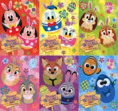 【中古】クリアファイル 集合 クリアホルダーセット(6枚組) 「ディズニー・イースター2017」 東京ディズニーリゾート限定