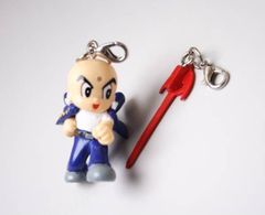 三つ目がとおる 写楽 フィギュア マスコット ストラップ アクセサリー 手塚治虫 昭和 レトロ アニメ 講談社 週刊少年 マガジン ムー大陸