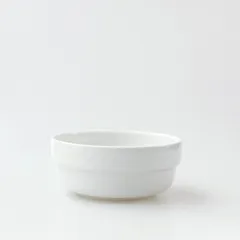 【新品】【1点販売】Saturnia[サタルニア] スタックボウル 15cm [深皿 磁器 ホワイト スタッキング 750ml シンプル イタリア製 業務用食器]のサムネイル
