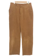 AURALEE オーラリー 18SS WASHED CORDUROY SLACKS ウオッシュドコーデュロイパンツ A8SP02NC ブラウン 4のサムネイル