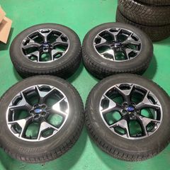 中古スタッドレス スバル XV 純正 17インチ 7j +55 PCD100 ブリヂストン VRX2 225/60R17 2021年