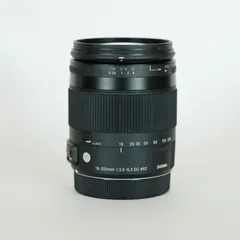 2024年最新】(中古品)SIGMA 高倍率ズームレンズ 18-200mm F3.5-6.3IIDC