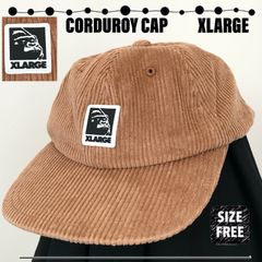 XLARGE★CORDUROY SILICON LOGO CAP★エクストララージ★シリコンロゴ コーデュロイキャップ★ユニセックスFREEサイズ　2308A099