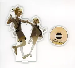 【中古】アクリルスタンド・アクリルパネル 鏡音リン＆レン 等身アクリルスタンド 「初音ミクシンフォニー2024 コラボカフェ After Party in Yokohama」