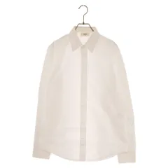 CELINE (セリーヌ) 22AW コットンポプリンルーズ長袖シャツ 2C863091F ホワイトのサムネイル