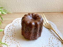 食品サンプル☆チョコがけカヌレのオブジェ☆中サイズ