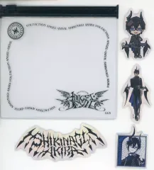 【中古】シール・ステッカー 四季凪アキラ ポーチ入りオーロラステッカーセット 「バーチャルYouTuber にじさんじ VOLTACTION Angel×Devil」