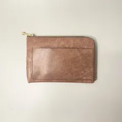 【☆】ファスナー式薄型ポーチ⑤ マヤベリー　ダークブラウン　(出品番号94)