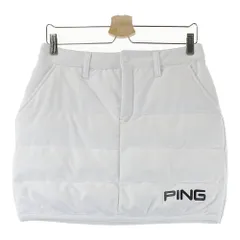 サイズ：L PING ピン 2023年モデル 中綿スカート  ホワイト系 [240101484092] ゴルフウェア レディース ストストのサムネイル