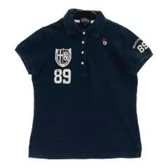 サイズ：1 PEARLY GATES パーリーゲイツ  半袖ポロシャツ  ネイビー系 [240101336800]# ゴルフウェア レディース ストスト