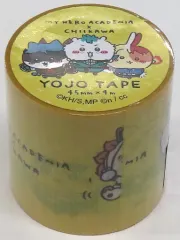 【中古】シール・ステッカー 集合(ヒーロー) 養生テープ 「僕のヒーローアカデミア×ちいかわ なんか小さくてかわいいやつ POP UP STORE」