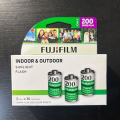 FUJIFILM 200 フジカラー　35mmカラーネガフィルム 3個入りパック