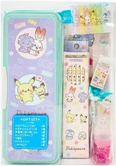 文具7点セット ショウワノート ポケットモンスター ギフトセット クリスタルケース ポケピース