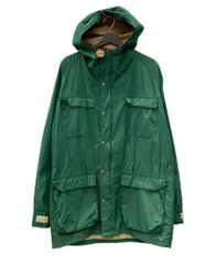 シエラデザイン SIERRA DESIGNS 80s 80年代 60/40クロス ロクヨンクロス マウンテンパーカー 8本木タグ USA製 緑 ジャケット 無地 グリーン Lサイズ 104MT-1791