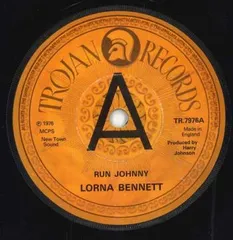 英7” Lorna Bennett Run Johnny TR.7976 Trojan Records /00050