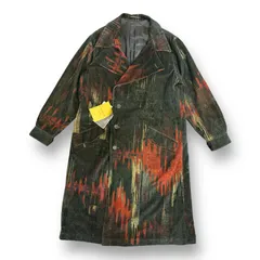 定価464200円 Yohji Yamamoto POUR HOMME 23AW BLACK, RED AND GREEN ABSTRACT PRINT COAT アブストラクト プリントコート ヨウジヤマモトプールオム HJ-C25-020-1 65955Aのサムネイル