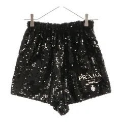 PRADA プリーツ付きショートパンツ 38サイズ ダークグレー 三越伊勢丹 | PRADA/プラダ_Women通販 | レザーベルト付 ツイル