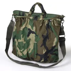 アメリカ軍 U.S. ウッドランドカモ ヘルメットバッグ（新品）A1WN=のサムネイル