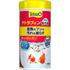 テトラ (Tetra) テトラフィン 平たい特小粒 ５０ｇ 金魚の主食 金魚のフンを減らす消化の良いフード アンモニアを抑制 善玉菌 水キレイ エサ [シーフード] [50g]