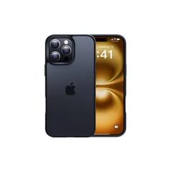 【米軍MIL規格・指紋防止】CASEKOO iPhone 16 Pro 用 ケース 耐衝撃 滑り止め 指紋防止 米軍MIL規格 マット仕上げ ストラップホール付き 黄変防止 耐久性 カバー ワイヤレス充電対応 アイフォン 16 プロ 用 6.3 インチ ケ