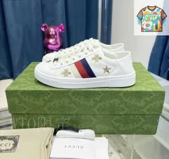 Gucci アース シリーズ Pro モデル ホワイト スニーカー05-WW36