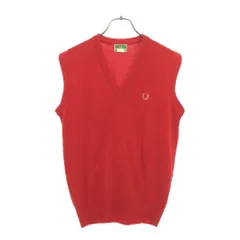 【まろん】　FRED PERY ニット　ベスト　L まろん】 FRED PERY ニット ベスト L まろん様専用】 FRED PERY
