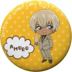 【中古】バッジ・ピンズ(キャラクター) 安室透 「名探偵コナンカフェ2019 缶バッジ(ミニキャラ)」