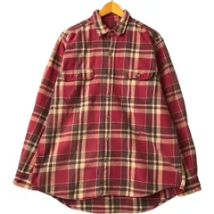 古着 フィールドアンドストリーム FIELD&STREAM 長袖 フランネルチェックシャツ メンズXL相当/eaa589619