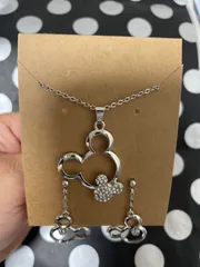ディズニー　ミッキーピアス＆ネックレス