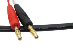 スピーカーケーブル 両端バナナ加工 2本1セット 2.5m（スピーカー2台分）| ケーブル：立井電線 T-4S6 | プラグ：generic 