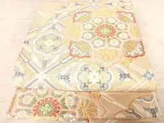 新品　美品　琳派 瑞祥綿　袋帯　正絹 Yahoo!オークション -「琳派瑞祥錦」(ファッション) の落札相場