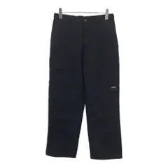 Dickies ディッキーズ ダブルニー ワークパンツ ブラック(メンズ W32 L32)中古 古着 V0920