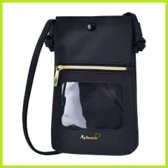 【新着商品】斜めがけ スマホポーチ ショルダーポーチ ミニバッグ グッズ 推し活 ショルダーバッグ ヲタ活 クリア窓付きミニショルダー [ピーセグ] act0007