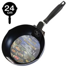 パール金属　SMART CHOICE 　ブルーダイヤモンドコート IH対応　深型　フライパン　24cm　新生活　キッチン　自炊　料理　台所