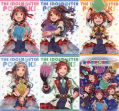 【中古】クリアファイル 全6種セット オリジナルA4クリアファイル 「アイドルマスター ポップリンクス×ローソン」 対象商品購入特典