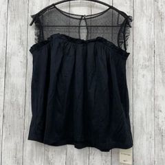 新品【 Ray BEAMS 】レイビームス チュールトップス ブラック FREE