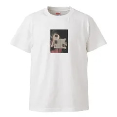 Tシャツ メンズ 半袖 白 ホワイト 女の子 かわいい 写真 カラー プリント 子供 女の子 人 シンプル おしゃれ ウッドグリーン(WOOD GREEN)