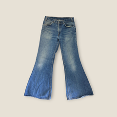 70年代 リーバイス LEVI'S 66後期 ベルボトムパンツ デニム 31×30