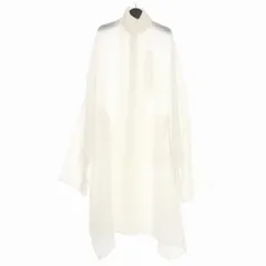 メゾンマルジェラ Maison Margiela 20SS オーバーサイズ シースルーロングコート ジャケット 1 ホワイト 白 S51AH0141 国内正規のサムネイル