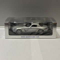 S1022 Mercedes-Benz SLS AMG 2009 色：SILVER メーカー：Spark 新品未使用 1/43ミニカー
