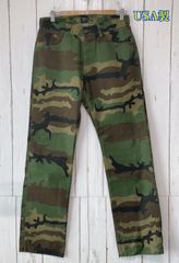 USA製　California Brand　カモフラ　迷彩　パンツ