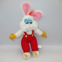 80's Roger Rabbit Bootleg Suction Cup Rabbit Figurine Doll Plush Toy