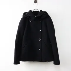 2023 アーバンリサーチドアーズ URBAN RESEARCH DOORS ショールカラー2wayショートコート S/ブラック アウター 【2400014244663】